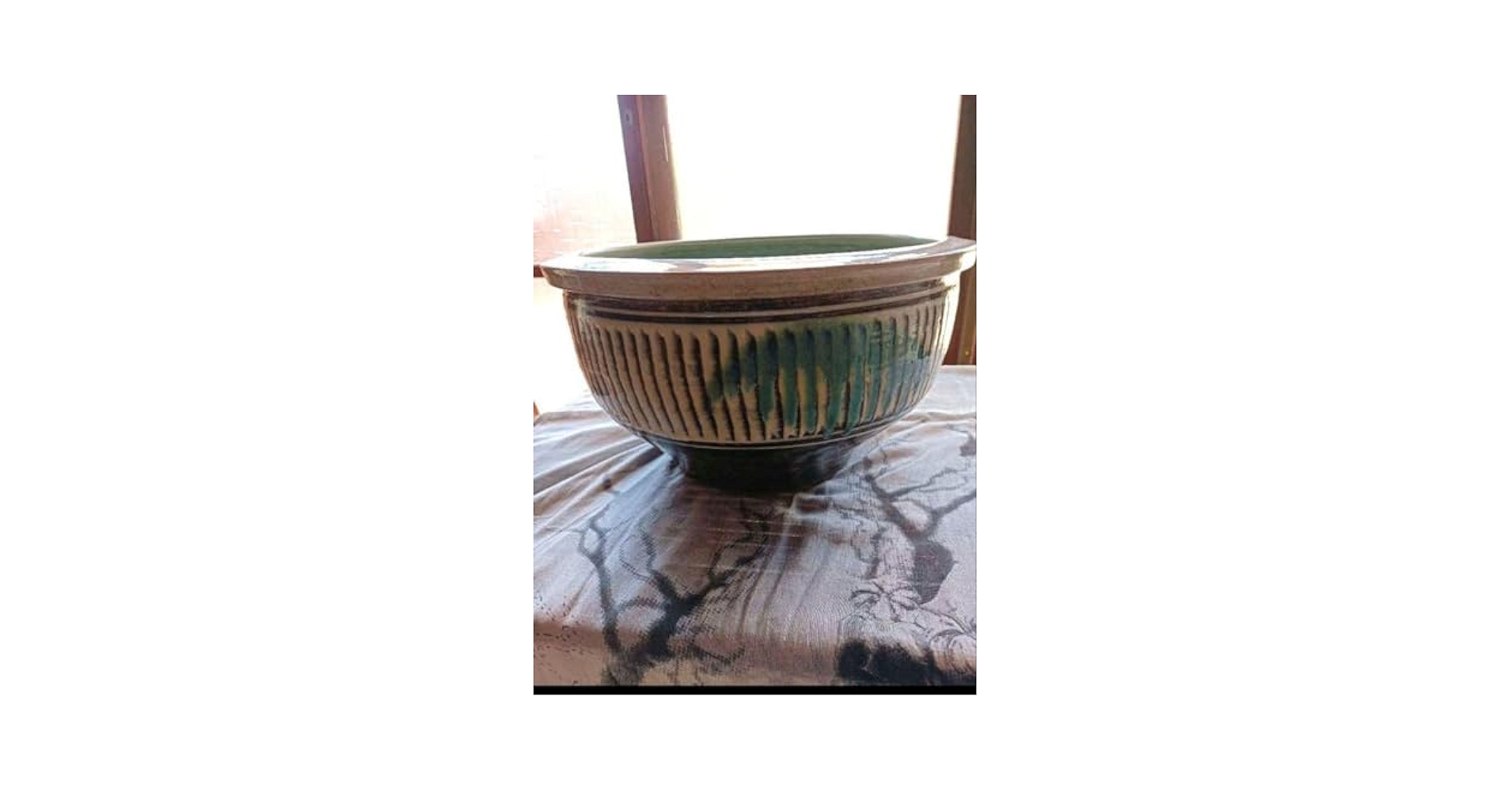 小石原焼　鉢　植木鉢　メダカ鉢　睡蓮鉢 Amazon.co.jp: 15号 小石原焼・火鉢・睡蓮・鉢めだか鉢 : ホビー